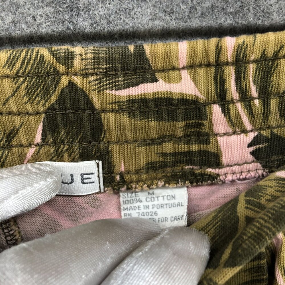 VTG Liz Claiborne‎ Hawaiian Pants Womens M High Waisted Pleated Crop Wide Leg - Picture 6 of 10